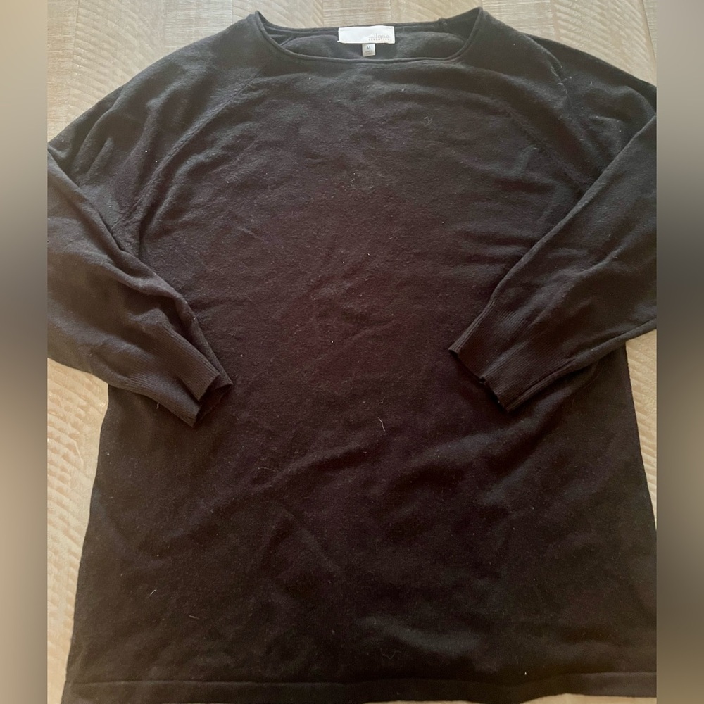 Milano Essential Black Sweater